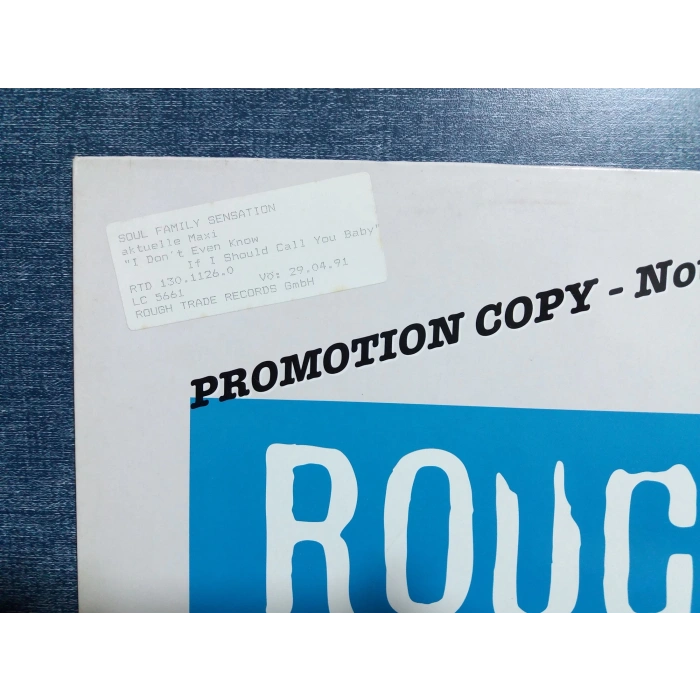 SOUL FAMILY SESATION I DONT EVEN KNOW MAXI LP