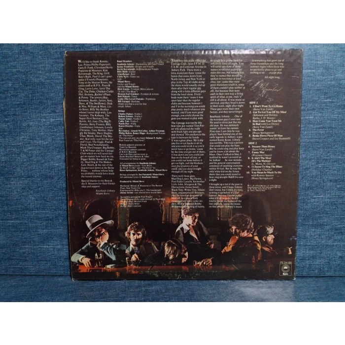 SOUTHSIDE JOHNNY ASBURY JUKES MUSIC LP
