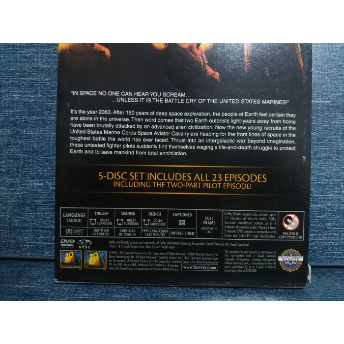 SPACE A BOVE AND BEYOND DVD FİLM BOX SET 5 DVD (İNGİLİZCE)