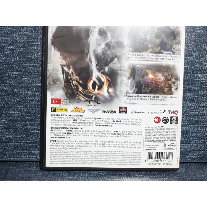 SPACE MARINE  PC OYUN 2 DISK