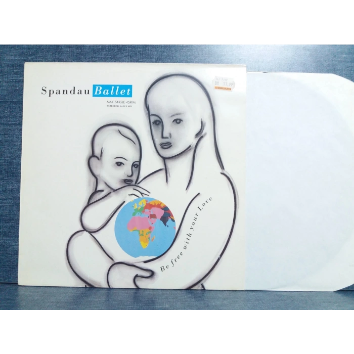 SPANDAU BALLET BE FREE WITH YOUR LOVE MAXI LP