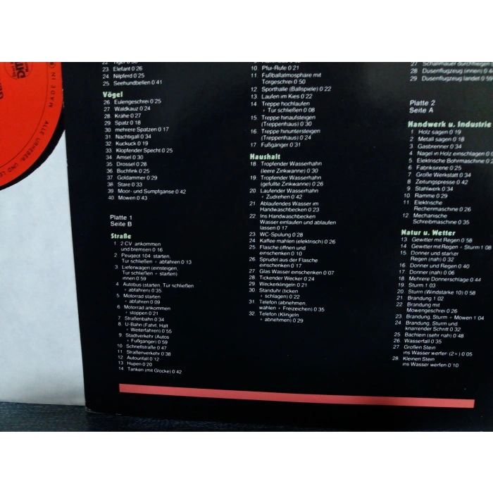 SPECIAL SOUND EFFECTS MUSIC 2 LP