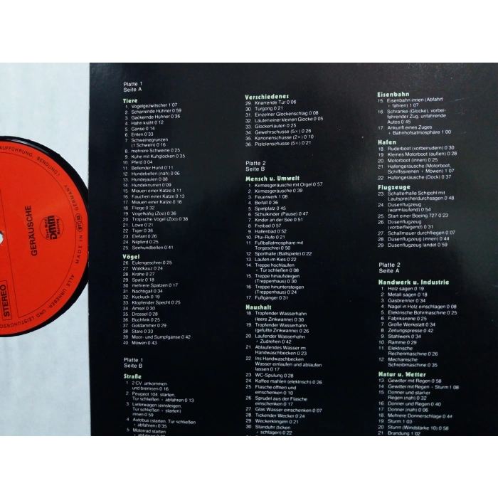 SPECIAL SOUND EFFECTS MUSIC 2 LP