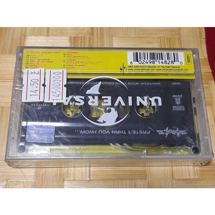 SPOOKS FASTER THAN YOU KNOW MÜZİK KASET