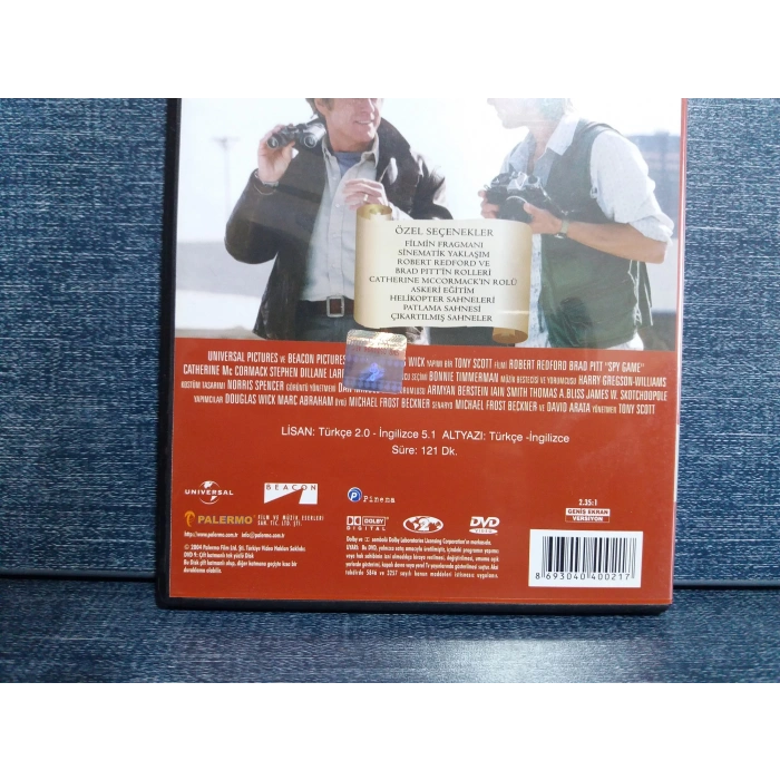 SPY GAME DVD FİLM