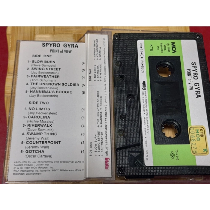 SPYRO GYRA POINT OF VIEW MÜZİK KASET