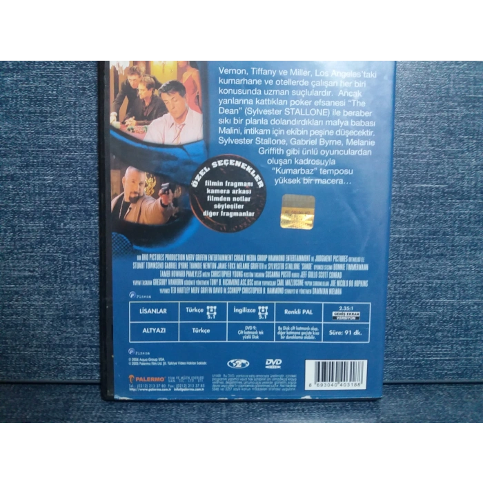 STALLONE KUMARBAZ DVD FİLM