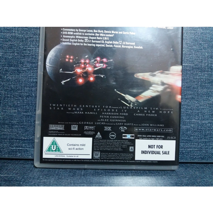 STAR WARS IV DVD FILM (İNGİLİZCE)