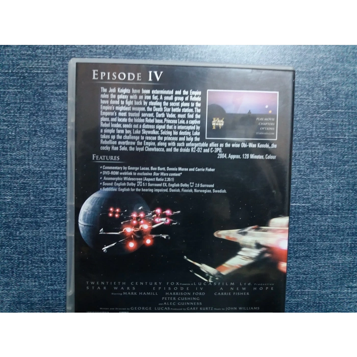 STAR WARS IV DVD FILM (İNGİLİZCE)