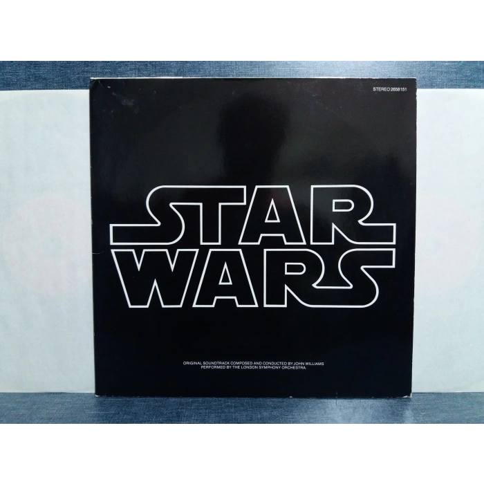 STAR WARS JOHN WILLLIAMS SOUNDTRACK MUSIC 2 LP