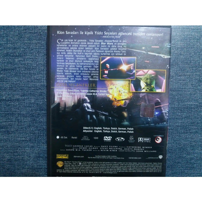 STAR WARS KLON SAVAŞLARI DVD FİLM