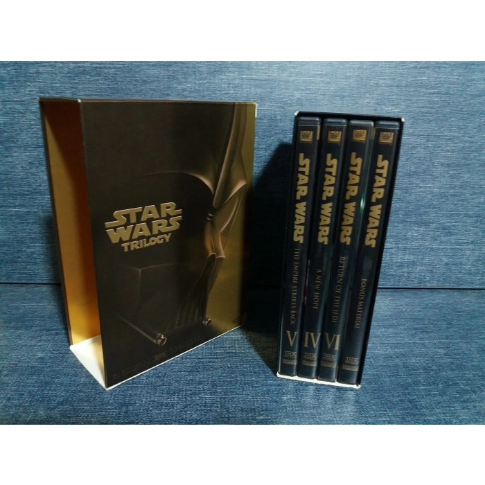 STAR WARS TRILOGY DVD FİLM BOX SET (İNGİLİZCE-4 DVD)