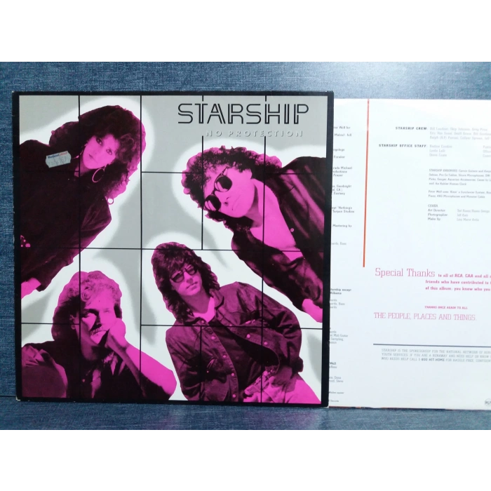 STARSHIP NO PROTECTION MUSIC LP