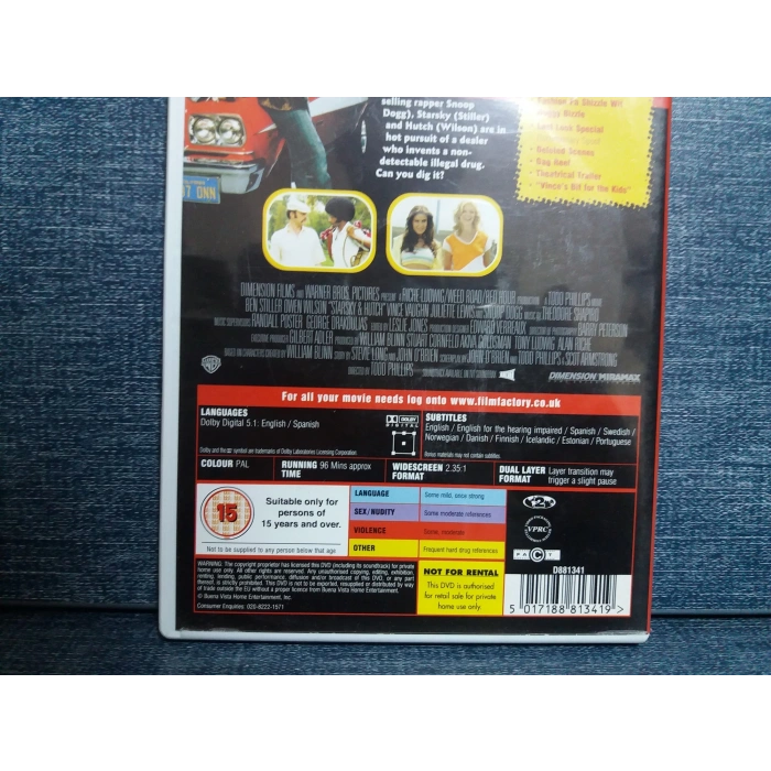 STARSKY & HUTCH DVD FİLM (İNGİLİZCE)