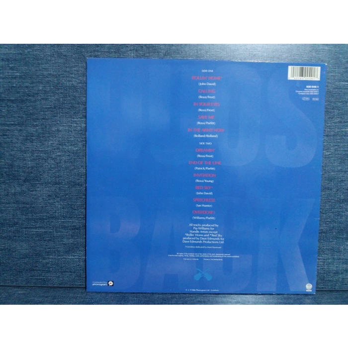 STATUS QUO IN THE ARMY NOW MUSIC LP