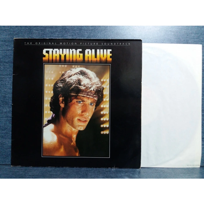 STAYING ALIVE FILM SOUNDTRACK MUSIC LP