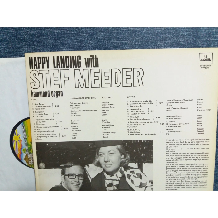 STEF MEEDER HAPPY LANDINGMUSIC LP