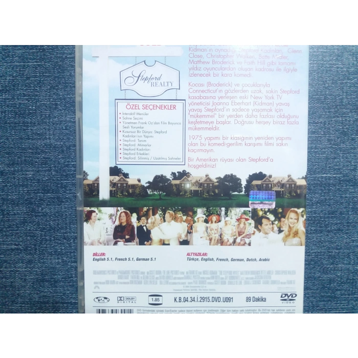 STEPFORD KADINLARI DVD FİLM (SIFIR)