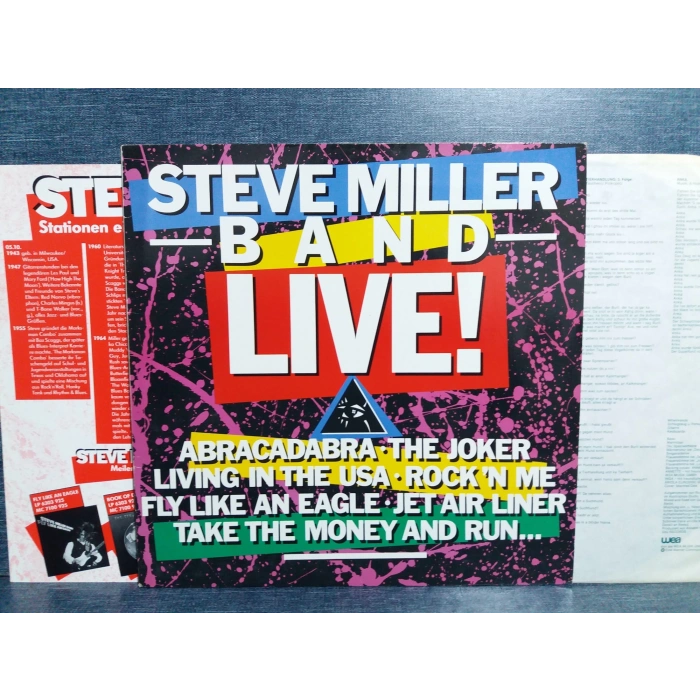 STEVE MILLER BAND LIVE MUSIC LP