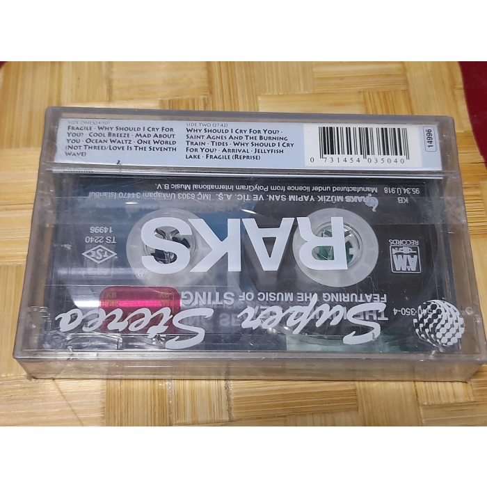 STING THE LIVING SEA SOUNDTRACK FILM MÜZİK KASET