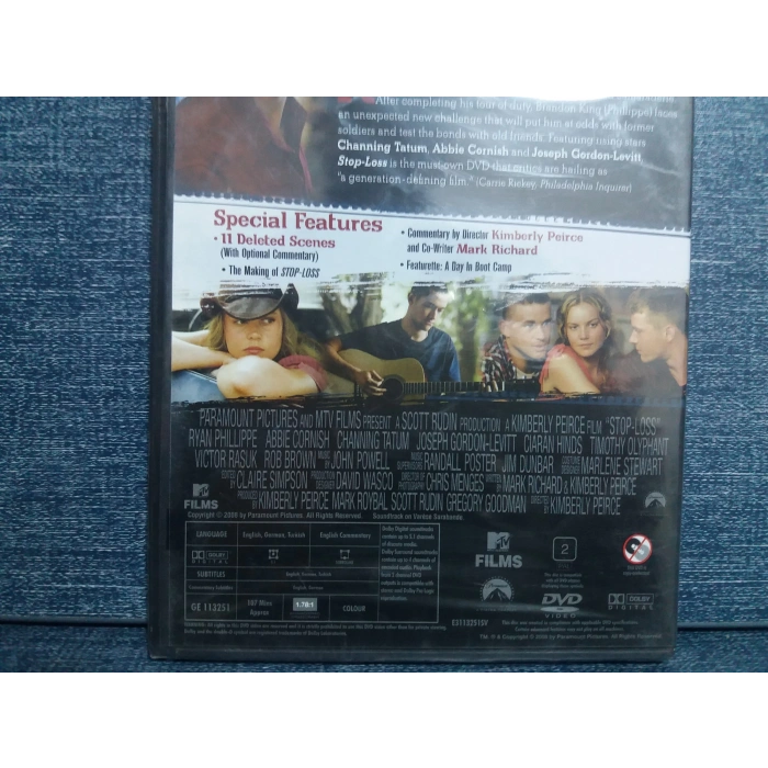 STOP LOSS GÖREV UĞRUNA DVD FİLM (SIFIR)