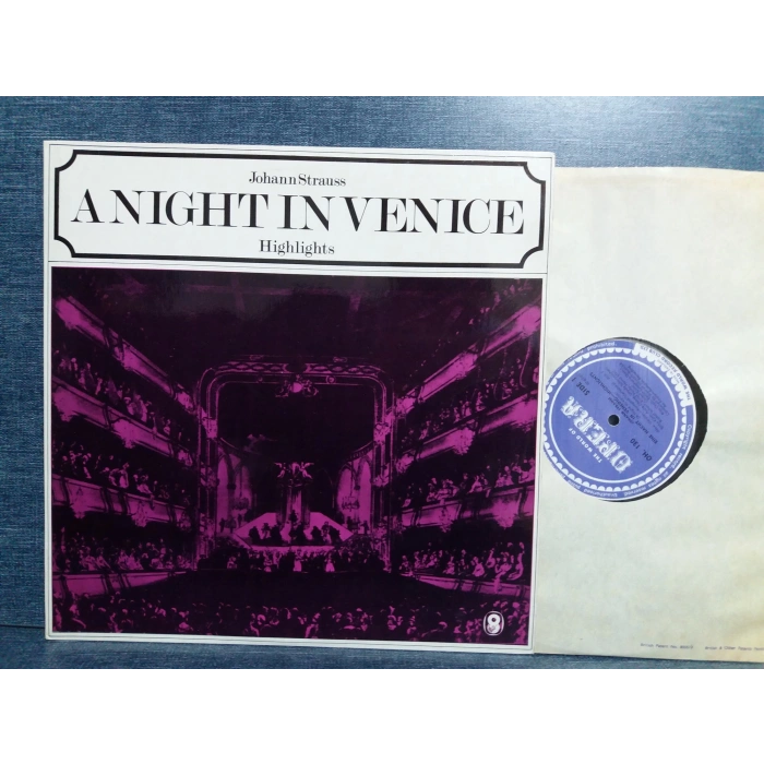 STRAUSS A NIGHT IN VENICE MUSIC LP