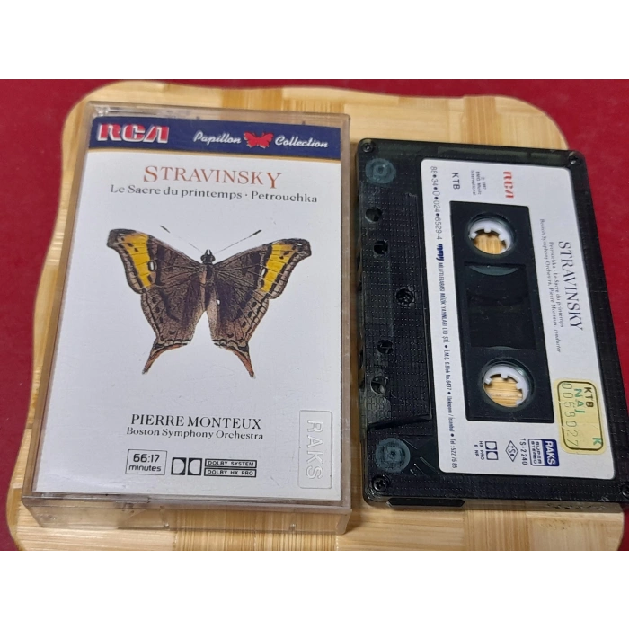 STRAVINSKY LE SACRE DU PRINTEMPS MÜZİK KASET