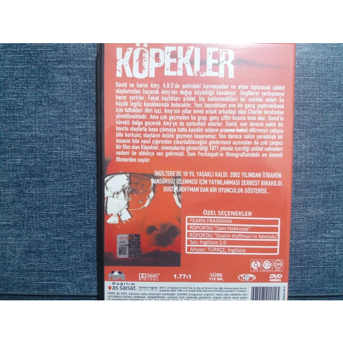 STRAW DOGS KÖPEKLER DVD FİLM