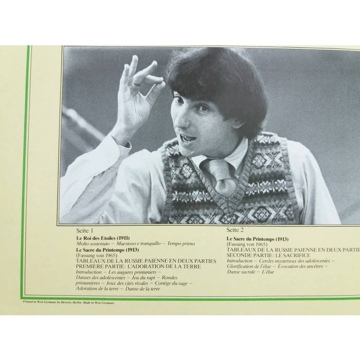 STRAWINSKY LE ROI DES LE SACRE DU PEINTEMPS