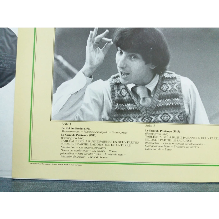 STRAWINSKY LE ROI DES LE SACRE DU PEINTEMPS