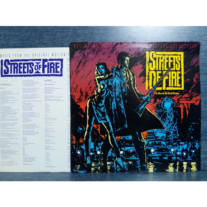 STREETS OF FIRE SOUDNTRAVK MUSIC LP
