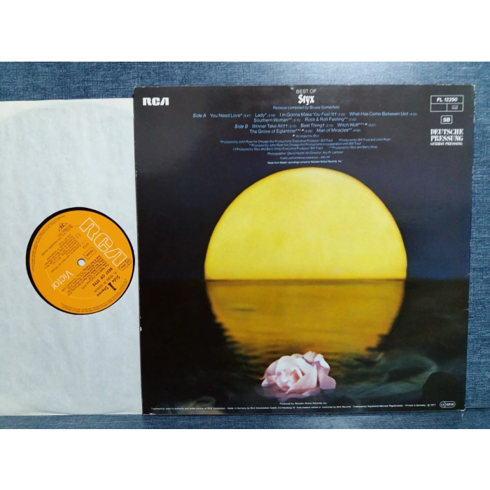 STYX BEST OF  MUSIC LP