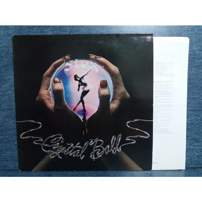 STYX CYRSTAL BALL MUSIC LP
