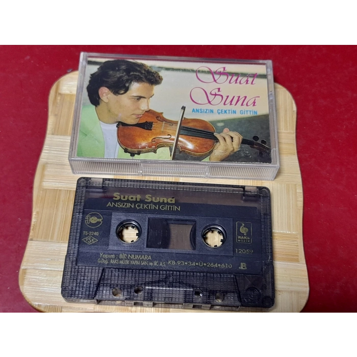 SUAT SUNA ANSIZIN ÇEKTİN GİTTİN MÜZİK KASET