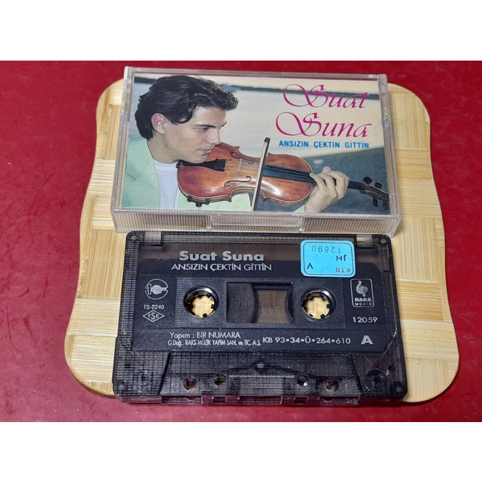 SUAT SUNA ANSIZIN ÇEKTİN GİTTİN MÜZİK KASET