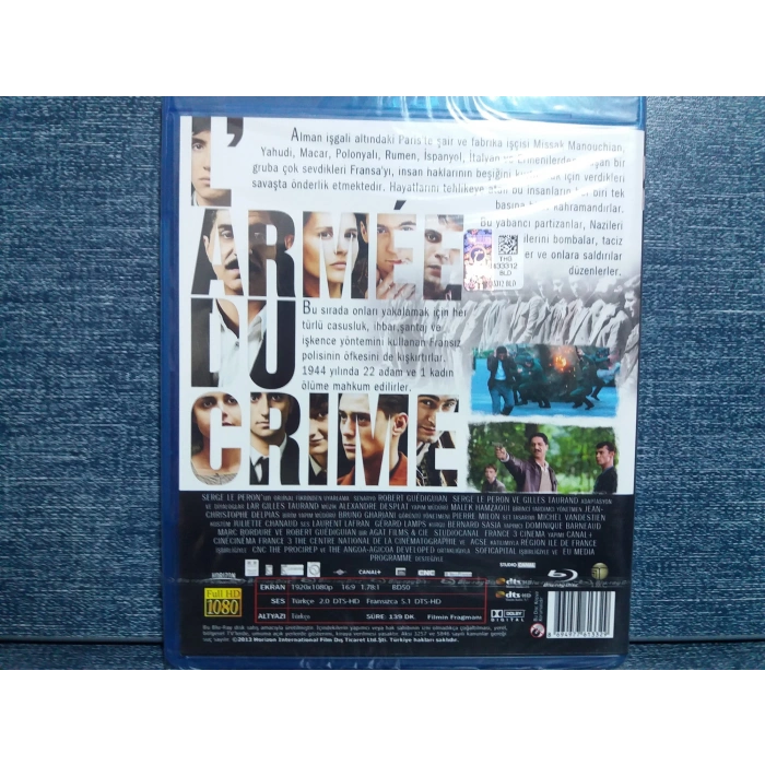 SUÇ ORDUSU THE ARMY OF CRIME FİLM BLURAY (SIFIR)