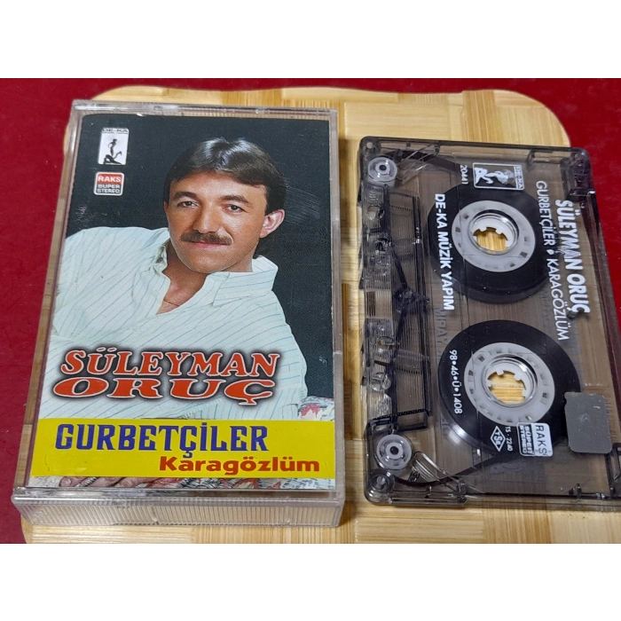 SÜLEYMAN ORUÇ GURBETÇİLER MÜZİK KASET