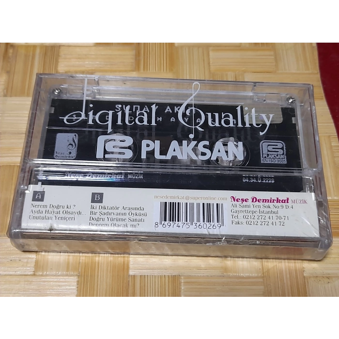 SUNAY AKIN ŞİMDİ DAHA YAKIN MÜZİK KASET