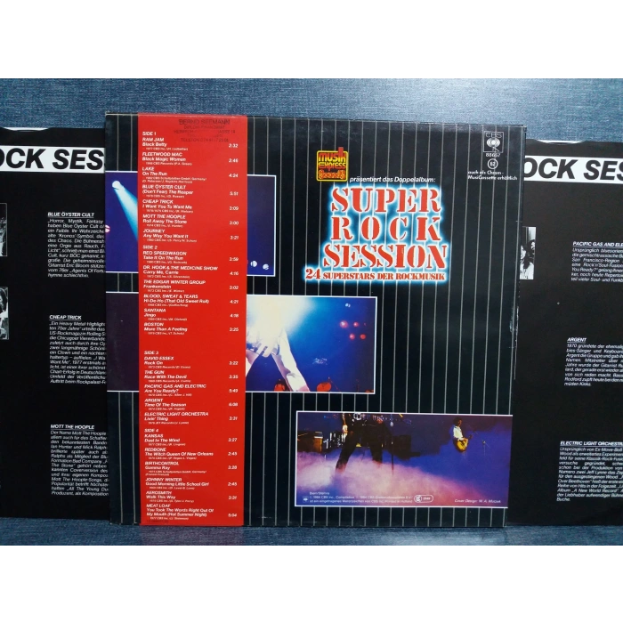 SUPER ROCK SESSION 24 SUPER STARS 2 LP