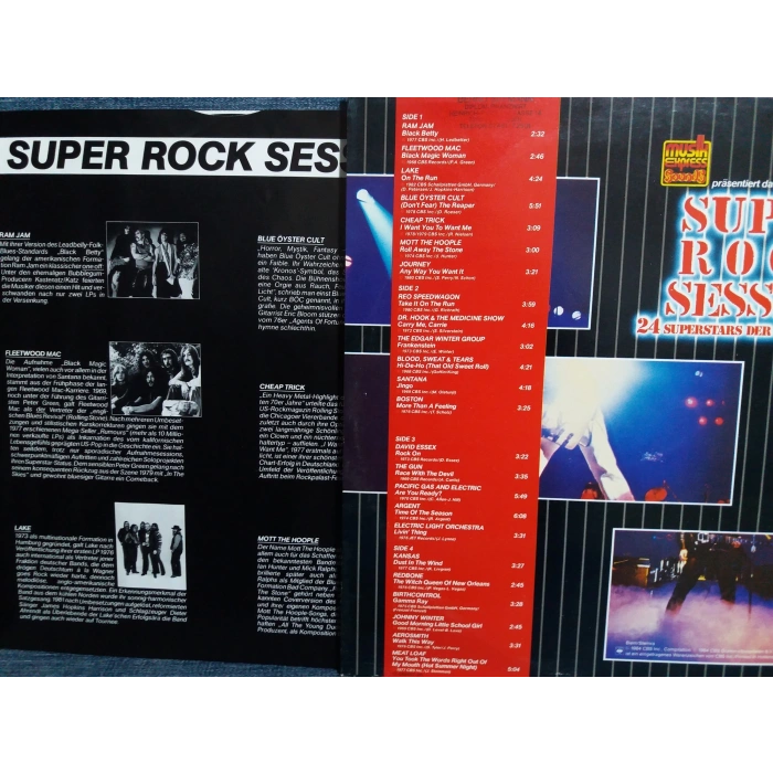 SUPER ROCK SESSION 24 SUPER STARS 2 LP