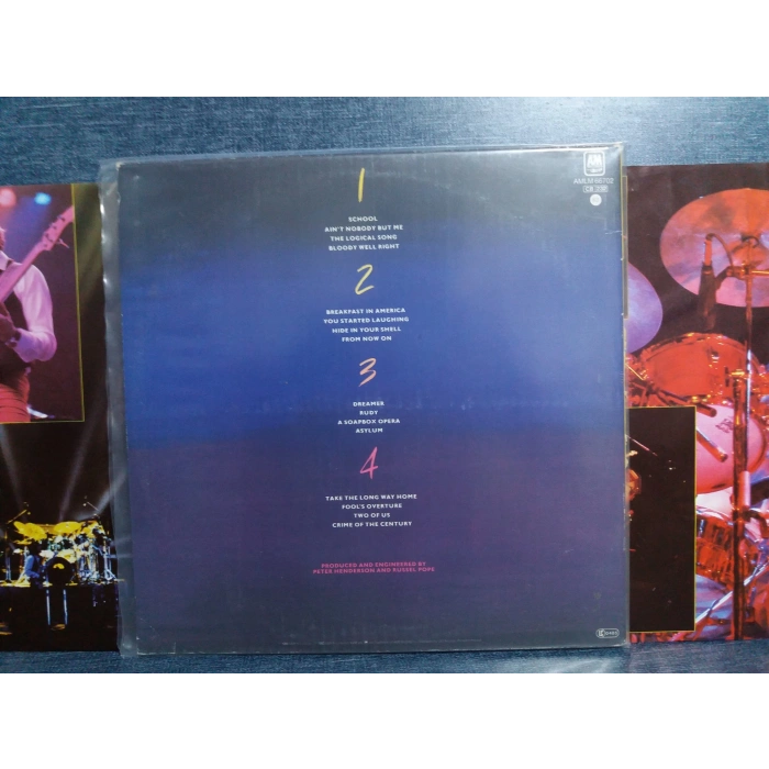 SUPERTRAMP PARIS LIVE 2 LP