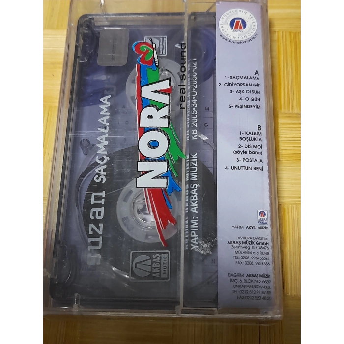 SUZAN SAÇMALAMA MÜZİK KASET