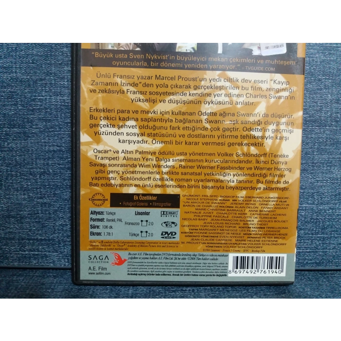 SWANN IN AŞKI DVD FİLM