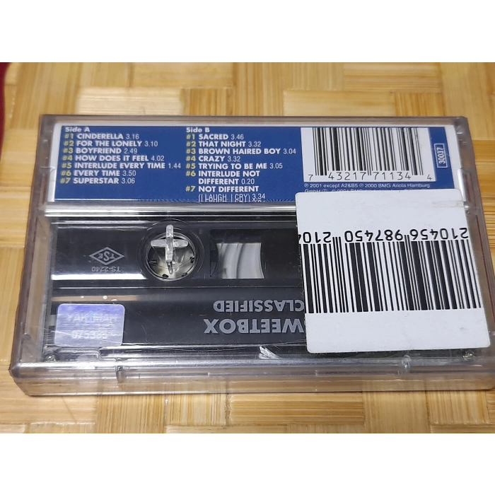SWEETBOX CLASSIFIED MÜZİK KASET