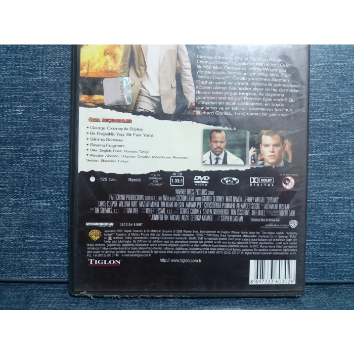 SYRIANA DVD FİLM