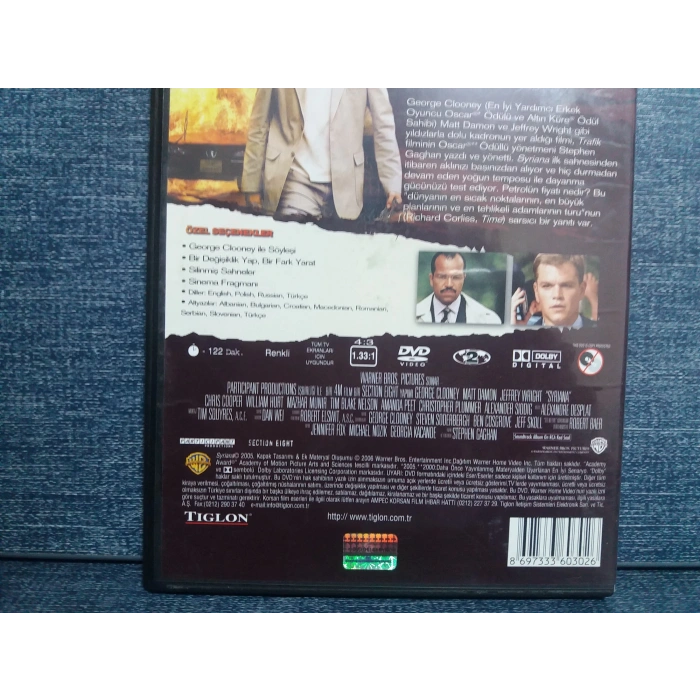 SYRIANA DVD FİLM
