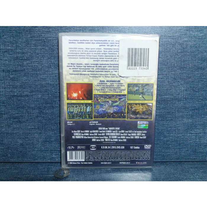 TAKIM BÖYLE TUTULUR FENERBAHÇE DVD FİLM (SIFIR)