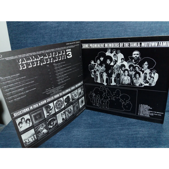 TAMLA MOTOWN IS HOT VOLUME 3 MUSIC LP