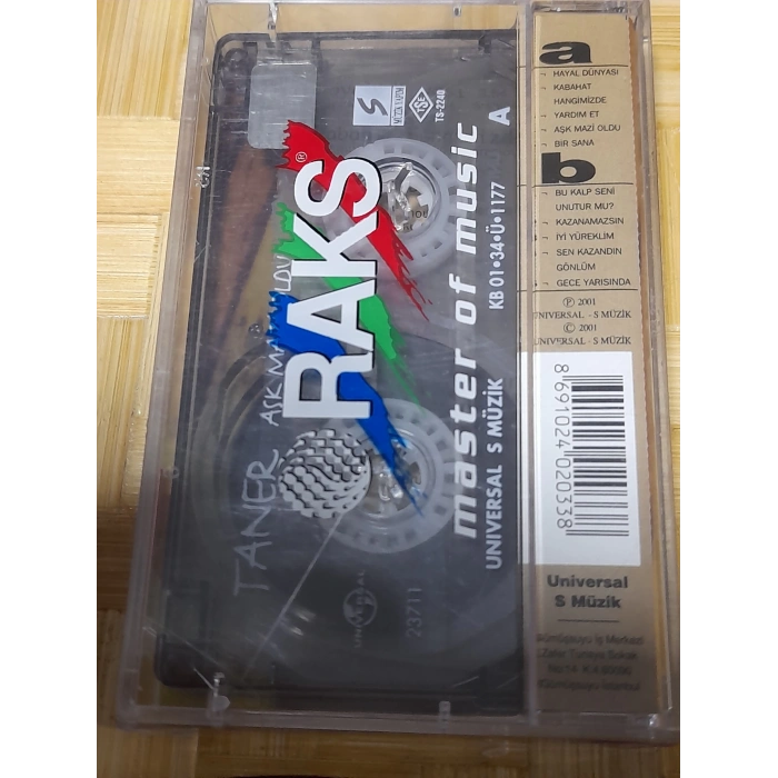 TANER AŞK MAZİ OLDU MÜZİK KASET