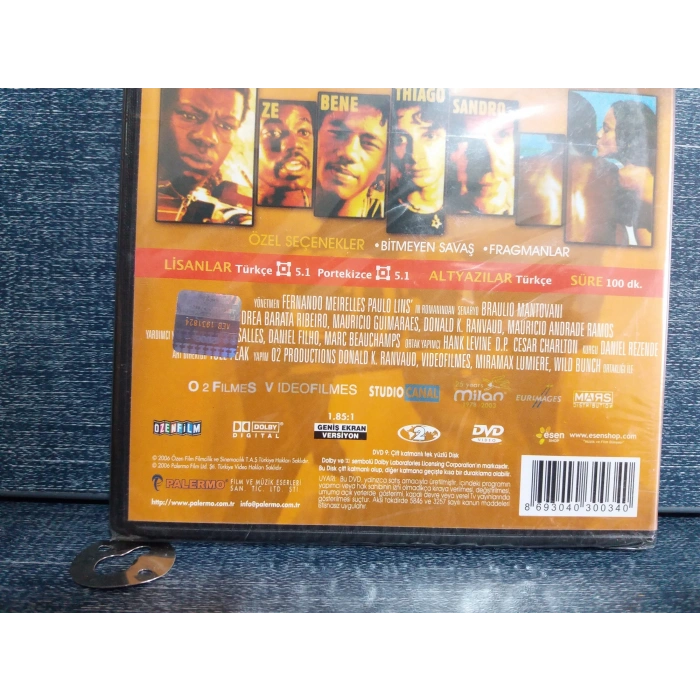 TANRI KENT CITY OF GOD DVD FİLM (SIFIR)
